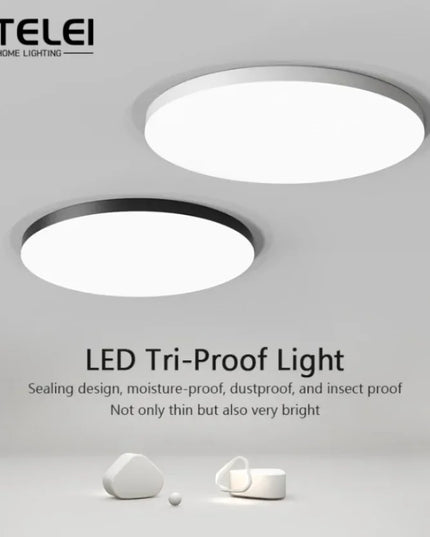 Lumină LED pentru tavan, impermeabilă, rezistentă la praf și la coroziune – corpuri de iluminat pentru interior