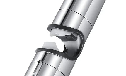 Suport Universal pentru Pălărie de Duș – Reglabil 18~25 mm, Montaj Rapid, Finisaj Cromat