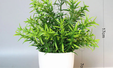 Plantă artificială în ghiveci