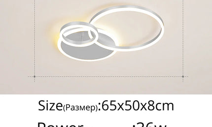 ModernoGlow – Lustră LED cu Design Elegant pentru Interior