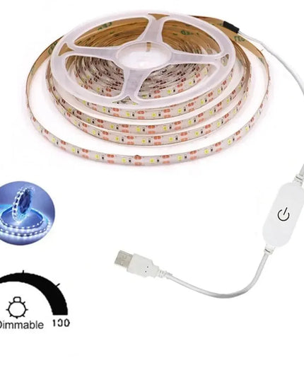 Bandă LED USB reglabilă și flexibilă