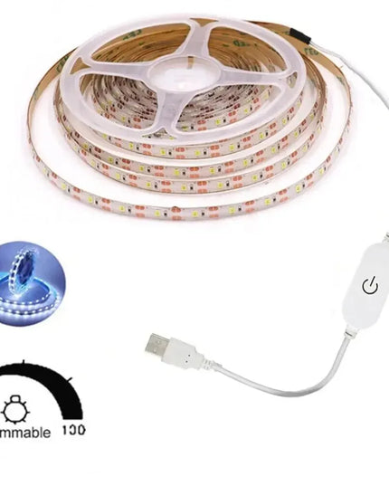 Bandă LED USB reglabilă și flexibilă