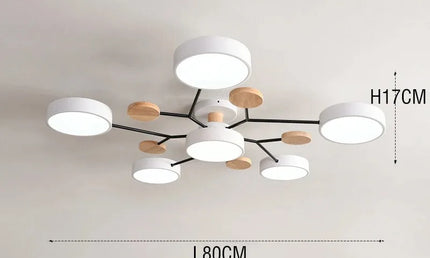 Candelabru LED Modern 3 Culori pentru Living, Dormitor, Hotel și Birou