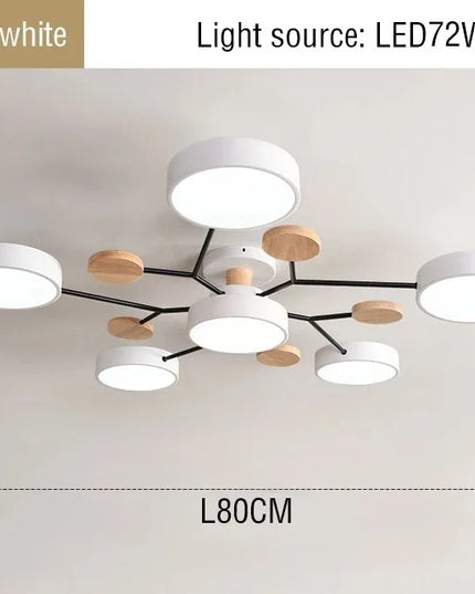 Candelabru LED Modern 3 Culori pentru Living, Dormitor, Hotel și Birou