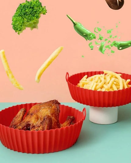 Formă din Silicon Alimentar Antiaderent Reutilizabil pentru Friteuză