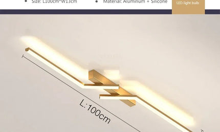 Plafonieră LED Minimalistă pentru Tavan, pentru Living și Birou