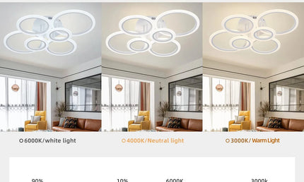 Candelabru LED Modern RingGlow
