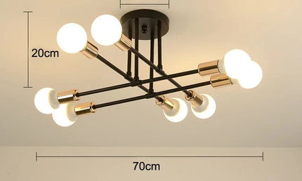 Lampă Suspendată Minimalistă, pentru Dormitor și Living