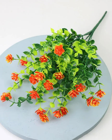 Buchet de Flori Artificiale Rezistente la UV - Decorațiuni Elegante pentru Interior și Exterior