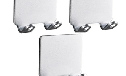 Suport de perete pentru Aparatul de Ras din Aluminiu – Organizator Montabil pe Perete, Fără Găurire, Design Elegant pentru Baie