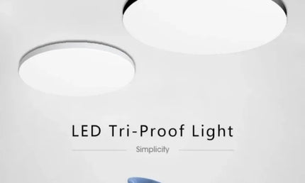 Lumină LED pentru tavan, impermeabilă, rezistentă la praf și la coroziune – corpuri de iluminat pentru interior
