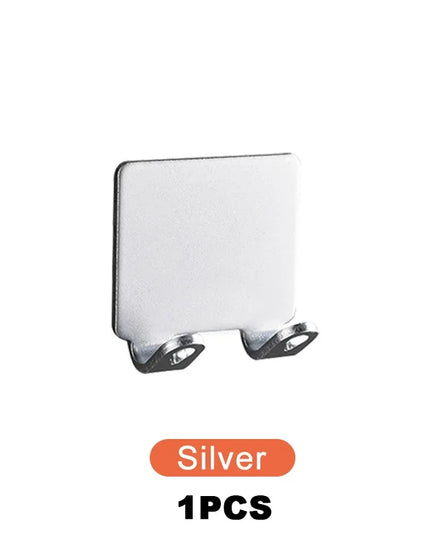 Suport de perete pentru Aparatul de Ras din Aluminiu – Organizator Montabil pe Perete, Fără Găurire, Design Elegant pentru Baie