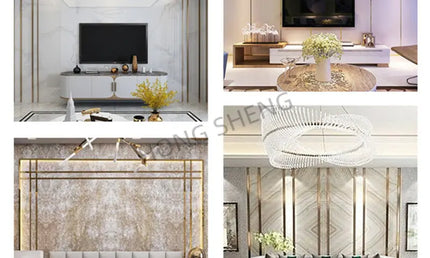 Bandă Decorativă Plată din Oțel Inoxidabil 3M – Autocolant pentru Mobilier, Pereți și Tavan, Ideal pentru Margini și Decor Living