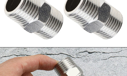 Set Universal Extensii pentru furtunul de Duș, Accesorii Baie pentru Dușuri DIY și Dușuri Exterioare
