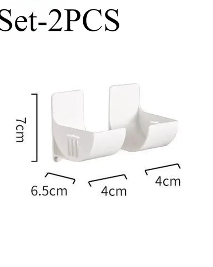 Set 16 Suporturi pentru Depozitare accesorii, Fără Găurire – Montabile pe Perete pentru Bucătărie, Baie sau Dormitor