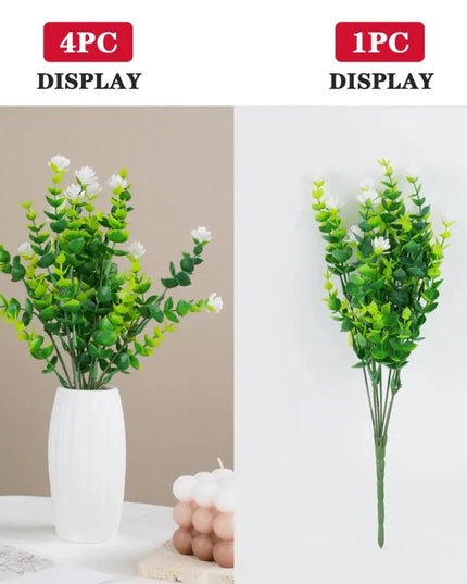 Buchet de Flori Artificiale Rezistente la UV - Decorațiuni Elegante pentru Interior și Exterior
