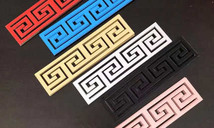 Autocolante Oglinzi Acrilice pentru Decoratiuni, 10 Bucăți, 20x5cm, Ideal pentru Oglinzi, Colțuri, Linii de Delimitare și Decorarea Peretilor