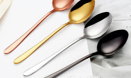 GoldElegance Set – Lingurițe Premium pentru Cafea și Deserturi