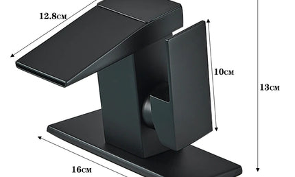 Robinet Inteligent cu Afișaj Digital LED – Mixer pentru Lavoar, Apă Caldă și Rece