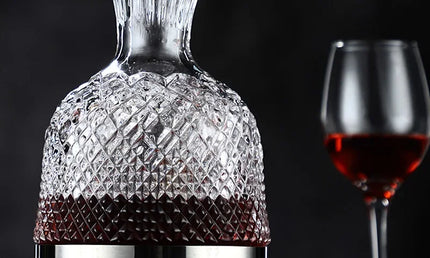Decantor Rotativ Elegant din Cristal 1500ml