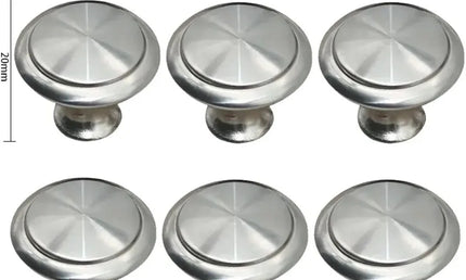 Mâner Rotund din Oțel Inoxidabil pentru Sertare și Uși - Design Minimalist