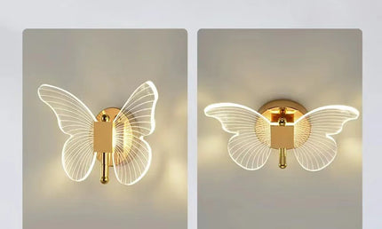 Aplica LED Fluture – Lumină Modernă Reglabilă pentru Dormitor și Interior