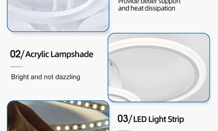 Candelabru LED Modern RingGlow