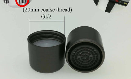 Aerator Robinet din Alamă – Culori Diverse, Bubbler pentru Lavoar sau Chiuvetă