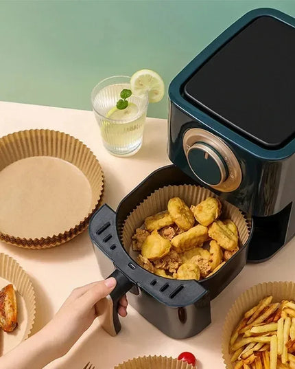 Formă Siliconică de Unică Folosință pentru Air Fryer, Cuptor și Friteuză