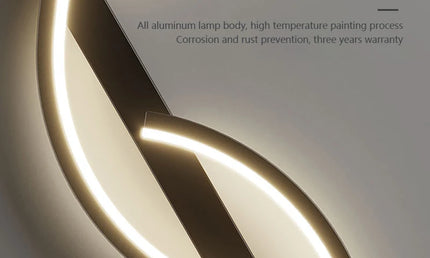 Aplica LED Modernă Minimalistă – Lumină de Perete pentru Dormitor și Living