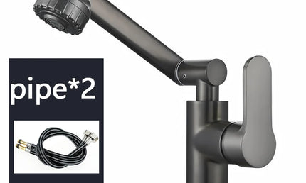 Robinet Lavoar cu Rotație 1080° – Mixer Apă Caldă și Rece, Antistropire