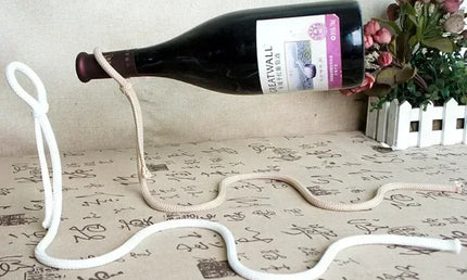 Suport pentru sticle de Vin în Formă de Lanț Suspendat – Decor Magic pentru Bucătărie, Bar și Pivniță