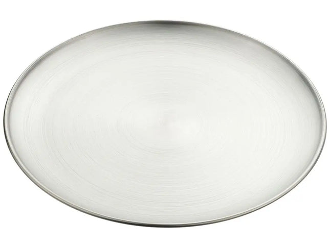Tavă Rotundă din Oțel Inoxidabil – Platou Elegant pentru Fructe, Carne sau Resturi, Disponibil în Auriu și Argintiu