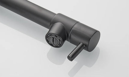 Baterie de bucătărie cu duș extractibil – design arc înalt, monocomandă