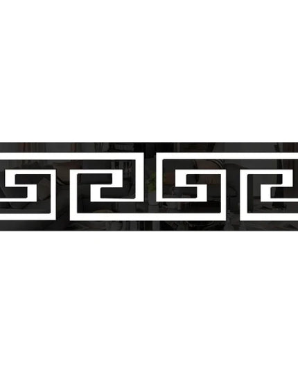 Autocolante Oglinzi Acrilice pentru Decoratiuni, 10 Bucăți, 20x5cm, Ideal pentru Oglinzi, Colțuri, Linii de Delimitare și Decorarea Peretilor