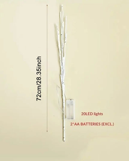 Ramură LED pentru Decorațiuni Festive BirchLight